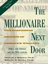 The Millionaire Next Door  Book Cover by Thomas J. Stanley & William D. Danko